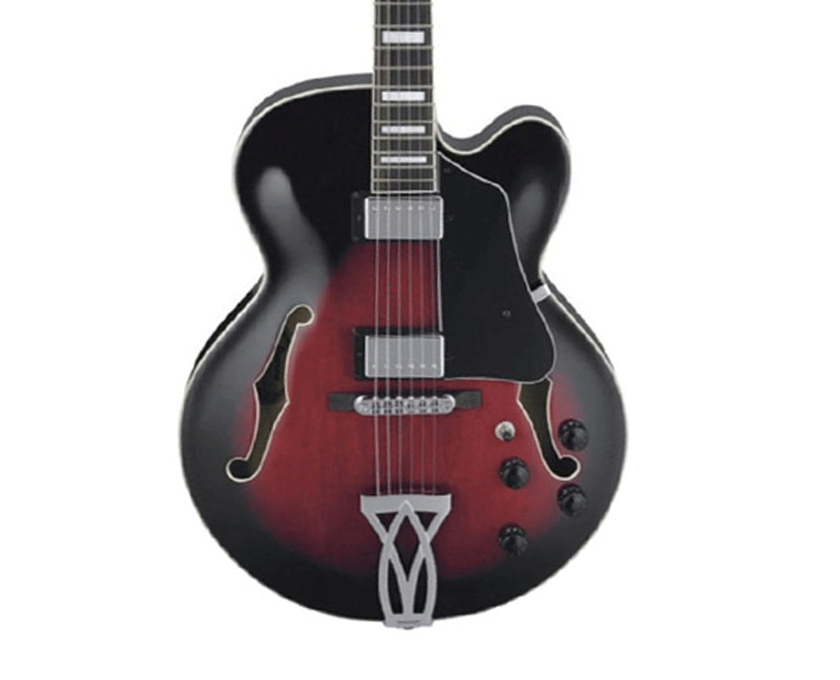 Ibanez AF75-TRS Artcore Hollowbody Electric Guitar - Trans Red