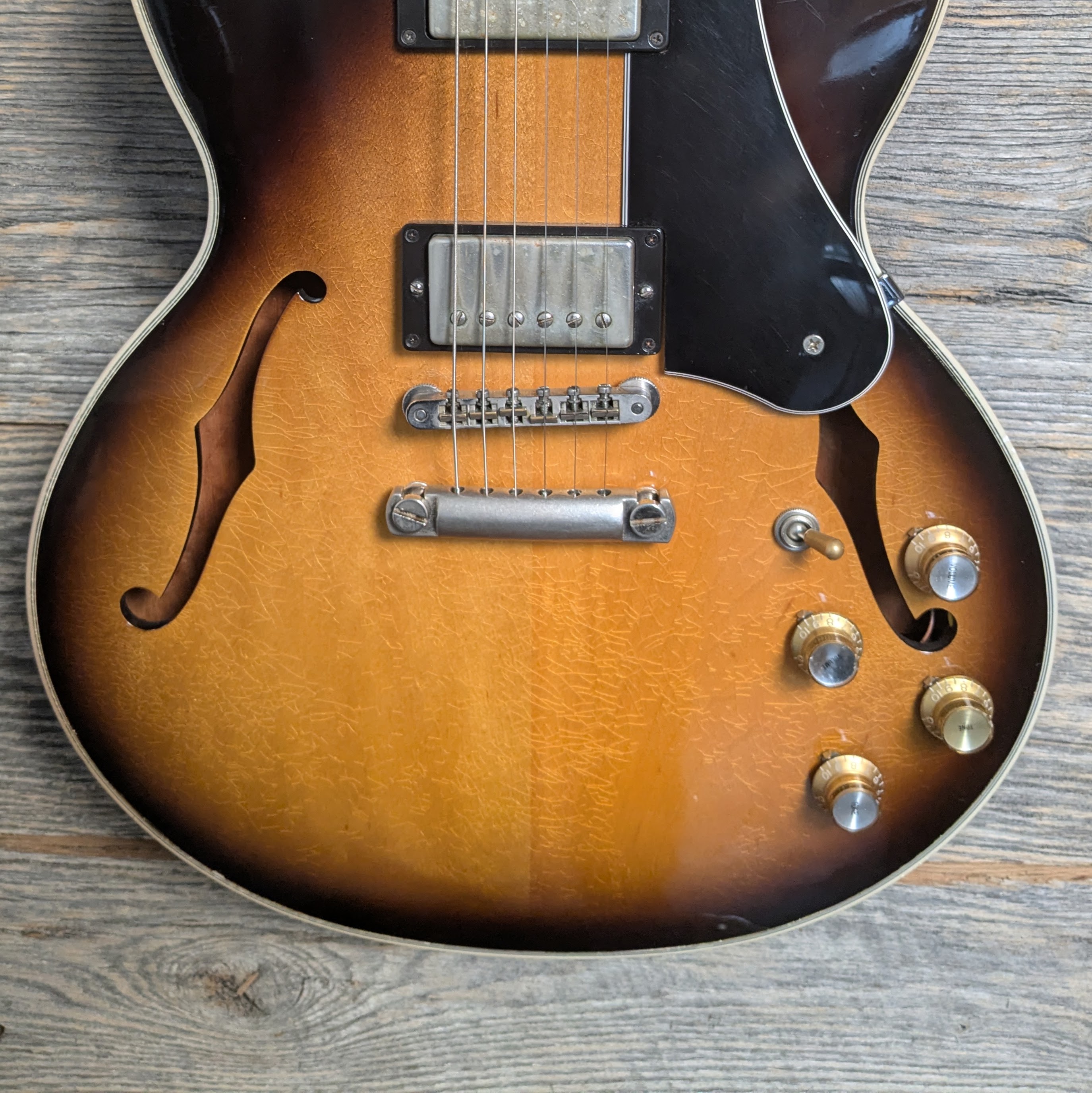 Used 2013 Gibson Midtown Custom - Vintage Sunburst w/OHSC | eBay