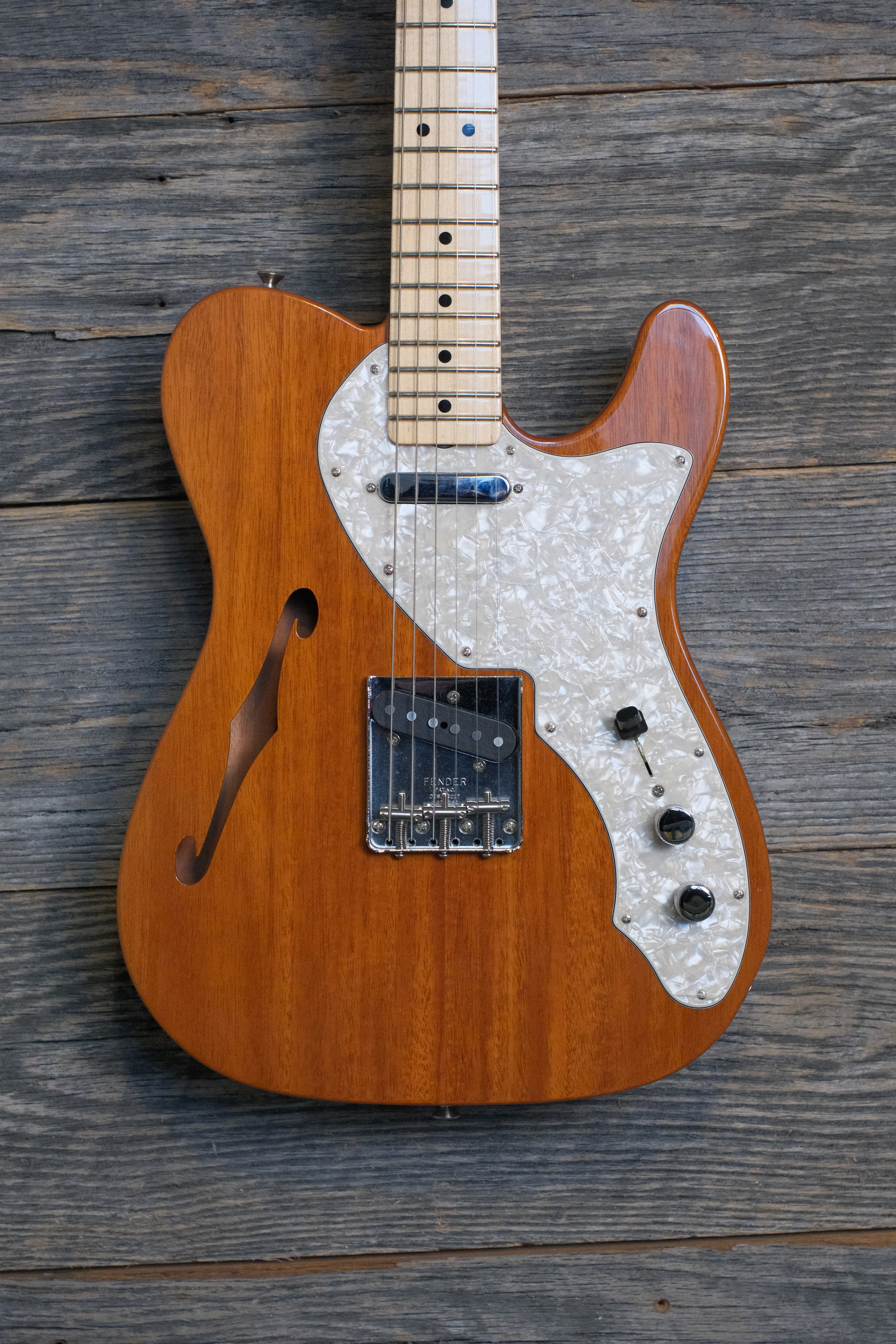 Used Fender 2020 Custom Shop '68 Telecaster Thinline - Natural w