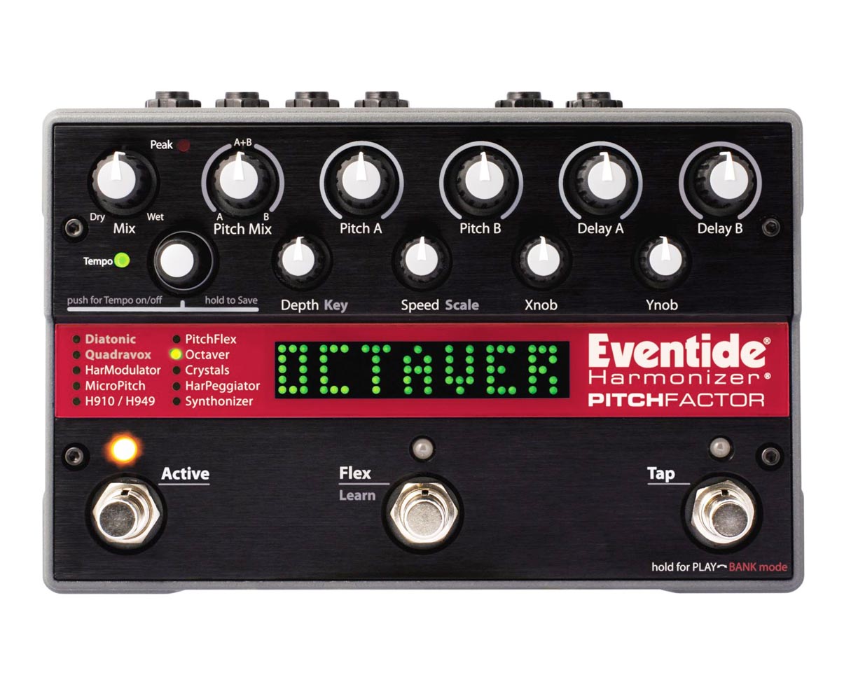 Eventide PitchFactor + 2x Gator 20' RA Instrument Cable