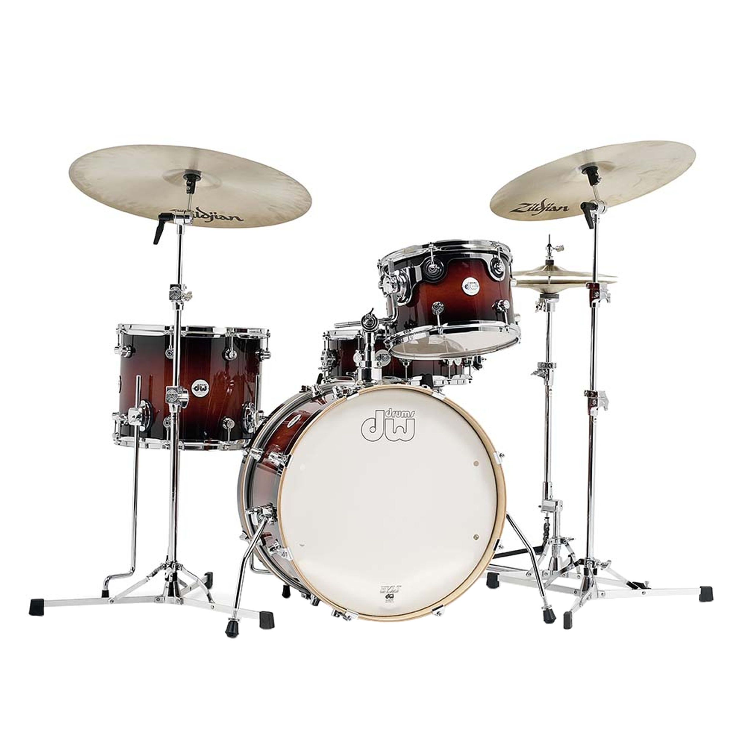DW Design Frequent Flyer 4-Piece Drum Kit w/20